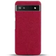 Захисний чохол KSQ Cloth Style для Google Pixel 6a - Red - зображення 3