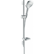 Душевой набор HANSGROHE Raindance Select E с ручной лейкой, шлангом и стойкой 718мм хром 26620000 - изображение 1