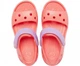 Детские сандалии Crocs Crocband Sandal Kids р 34 персик/лаванда 12856 - изображение 9