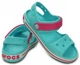 Детские сандалии Crocs Crocband Sandal Kids р 29 морская волна/темно -розовый 12856 - изображение 1