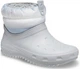 Зимние дутики Crocs Classic Neo Puff Shorty Boot 38 Серый/голубой 207311 - изображение 4