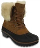 Женские зимние ботинки Crocs Women’s AllCast II Luxe Boot 36 (EU 36-37) коричневый 203431 - изображение 3