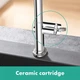 Змішувач для кухні однозахватний HANSGROHE TALIS хром латунь 72840000 - зображення 4