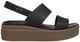 Жіночі сандалі CROCS women's Brooklyn Low Wedge 41 чорний/бежевий 206453 - зображення 10