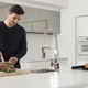 Кран на кухню одноручный с пружиной GROHE Eurocube хром латунь 31395000 - изображение 5