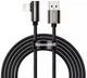 Кабель Baseus Legend Series Elbow USB 2.0 to Lightning 2.4A 1m Black (CALCS-01) - изображение 1