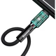Кабель Baseus Silica Gel USB 2.0 to Lightning 12W 2.4A 1m Black (CALGJ-01) - изображение 3