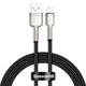 Кабель Baseus Cafule Series Metal USB 2.0 to Lightning 2.4A 2m Black (CALJK-B01) - изображение 1