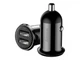 Зарядное устройство Baseus Grain Pro Car Charger 2xUSB Black (CCALLP-01) - изображение 2
