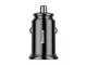 Автомобильное зарядное устройство Baseus Circular Plastic USB+USB-C PD/QC4.0 30W Black (CCALL-YS01) - изображение 4