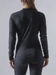 Жіночий комплект термобілизни CRAFT Core Dry Baselayer Set 1909706-999000 Black S - зображення 4