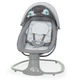 Укачивающий центр-качель с рождения Mastela light grey, светлосерый (8104) - изображение 2