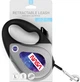 Поводок-рулетка для собак WAUDOG R-leash, рисунок "NASA21", L, до 50 кг, 5 м, светоотражающая лента, Черный (8126-0148-01Collar) - изображение 2