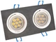 Світильник точковий Brille HDL-DT 111/2 MR16 BK - зображення 1