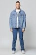 Куртка джинсовая Lee Rider Jacket Regular Fit (L89ZRDVA) Голубой XS-00 - изображение 1