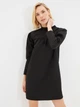 Платье короткое летнее женское Trendyol TWOAW22EL0056 34 Black (8683044059559) - изображение 3
