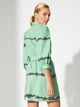 Платье-рубашка короткое летнее женское Trendyol TWOAW22EL1137 40 Green (8683044539693) - изображение 2