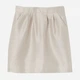 Юбка мини летняя прямая женская H&M 0766829_беж 38 Бежевая (KAY2000001293430) - изображение 1