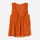 Блузка женская H&M 0751915 34 Оранжевая (KAY2000001294970) - изображение 1