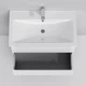 Тумба с умывальником для ванны AM.PM X-Joy 80x60x45см подвесная белый M85-FHX0802-WC0802WG38 - изображение 4
