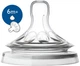 Силіконова соска Philips Avent Natural SCF046 27 6 міс для густої їжі 2 шт (bc-348363) - зображення 1