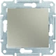 1-клавишный выключатель Schneider Electric Sedna Титановый (SDN0500168) - изображение 1