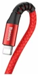 Кабель Baseus Fish Eye Spring USB to Lightning 2A 1m Red (CALSR-09) - зображення 3