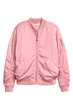 Бомбер H&M 36 Розовый 0427951_07 - изображение 3