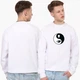 Свитшот мужской Кот Ян (Cat Yang) (8771-2057) Белый L - изображение 2