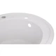 Мойка для кухни LIDZ гранитная D510 510x510мм круглая врезная без сифона белая LIDZWHI01D510200 - изображение 5