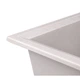 Мойка для кухни LIDZ гранитная COL-06 780x495мм прямоугольная врезная без сифона бежевая LIDZCOL06790495230 - изображение 7