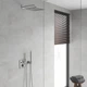 Внешняя часть смесителя без скрытой части GROHE Grohtherm SmartControl хром латунь 158x158мм 29124000 - изображение 5