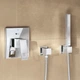Внешняя часть смесителя без скрытой части GROHE EUROCUBE хром латунь 190x159мм 19896000 - изображение 3