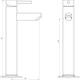 Кран для умывальника с высоким изливом GLOBUS LUX ALPEN SBT1-201-ВВ черный нержавеющая сталь 000021153 - изображение 5