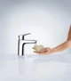 Кран на раковину однорычажный HANSGROHE Logis хром латунь с донным клапаном 71100000 - изображение 3