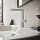 Кран для раковини однозахватний HANSGROHE Finoris хром латунь з донним клапаном 76060000 - зображення 4
