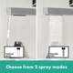 Cмеситель для раковины однорычажный HANSGROHE Finoris хром латунь с донным клапаном 76063000 - изображение 3