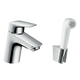 Cмеситель для гигиенического душа HANSGROHE LOGIS на умывальник с лейкой однорычажный хром латунь 71290000 - изображение 1