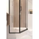 Кабина для душа Q-TAP пятиугольная без поддона Scorpio 88x88x200см прозрачный витраж 6мм профиль черный SCOBLA10995AC6 - изображение 5