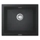 Мойка для кухни GROHE гранитная K700 533x457мм прямоугольная врезная с сифоном черная 31654AP0 - изображение 3