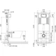 Система инсталляции для унитаза CERSANIT Aqua 52 QF COAF1001040948 - изображение 2