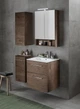 Тумбочка із раковиною для ванної GEBERIT SELNOVA SQUARE 60x65.2x50.2см підвісна коричневий 501.238.00.1 - зображення 5