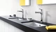 Cмеситель для умывальника высокий HANSGROHE FOCUS хром латунь с донным клапаном 31608000 - изображение 5