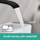 Cмеситель для ванны напольный HANSGROHE Vivenis черный латунь 75445670 - изображение 3