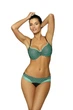 Купальник вбудований push-up Marko M 490 Col 4 48(XL) М'ятний - зображення 2