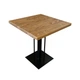 Журнальный стол loft HomeDeco ясень 700х700 - изображение 5