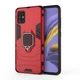 Чехол Ring case для Samsung Galaxy A51 (A515) бронированный бампер с кольцом красный - изображение 2