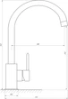 Смеситель-кран кухонный TOPAZ Barts TB 07403-H36-BL - изображение 5