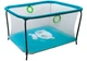 Манеж дитячий ігровий KinderBox люкс Бірюзовий панда з дрібною сіткою (R 77554) - зображення 4