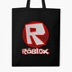 Эко сумка шоппер Роблокс (Roblox) (9227-1708) 41x35 см Черный - изображение 1